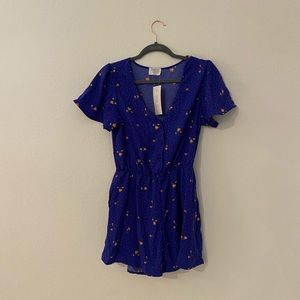 Woman's Floral Romper